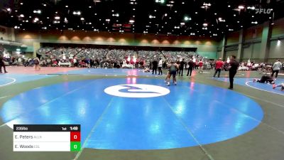 235 lbs Quarterfinal - Esther Peters, Allen vs Emry Woods, Eagle