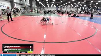 88 lbs Rd# 2 10:30am Friday - Brandon Bickerton, POWA vs Chase Wirnsberger, PA Blue