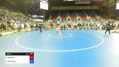 152 lbs Rnd Of 128 - Rocker Aguilar, North Dakota vs Abram Davidson, Illinois