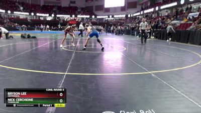 106 lbs Cons. Round 3 - Nick Cerchione, Timberline vs Bryson Lee, Centennial