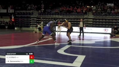 285 lbs Consi Of 8 #1 - Zachary Knighton-Ward, Hofstra vs Alex Semenenko, Brown