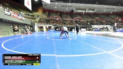 57 lbs Cons. Round 3 - Daniel Arellano, Ground Creatures Wrestling vs Anthony Camarillo, Wright Wrestling Academy