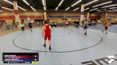 138 lbs Champ. Round 1 - Jack Hauch, Katy Area Wrestling Club vs Logan Milsaps, Boneyard Wrestling Academy