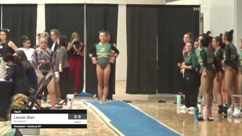 Lauren Blair - Vault, Brockport - 2022 NCGA Championships