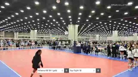 Athena VB 18-1 gold vs Top flight 18 - 2022 JVA World Challenge presented by Nike - Expo Only