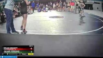 70 lbs Finals (2 Team) - Dylan Gressett, Carolina Reapers vs Michael Sprovack, Summerville Takedown Club