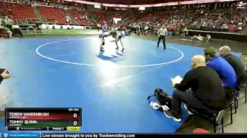 D3-152 lbs Champ. Round 1 - Toren Vandenbush, Random Lake vs Tommy Quinn, Cameron