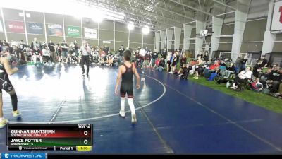 71 lbs Round 2 (4 Team) - Jayce Potter, Green River vs Gunnar Huntsman, South Central Utah