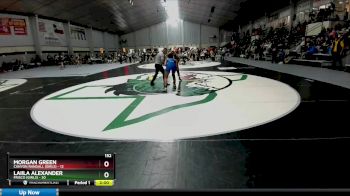 152 lbs Quarters & 1st Wb (16 Team) - Laiila Alexander, Frisco (Girls) vs Morgan Green, Canyon Randall (Girls)