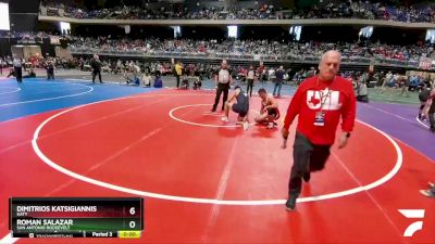 6A 285 lbs Cons. Round 1 - Dylan Vaughn, Southlake Carroll vs Remzi Memik, Harlingen