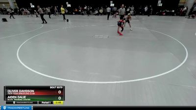 82 lbs Cons. Round 3 - Aiden Dalie, B.A.M. Training Center vs Oliver Davidson, Tech Team Wrestling Club