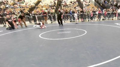 68 lbs Round 2 - Chase Gibeau, Black Belt Wrestling Academy vs Asher Knopp, Johnstown PeeWee Wrestling