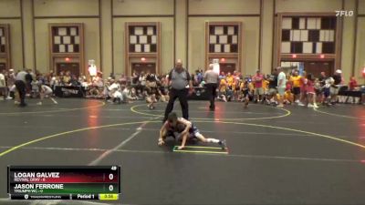 49 lbs Round 1 (6 Team) - Jason Ferrone, Triumph WC vs Logan Galvez, Revival Gray