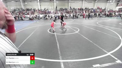 52 lbs Consi Of 8 #2 - Otto Paxton, Durango WC vs Barrett Martyn, Durango WC