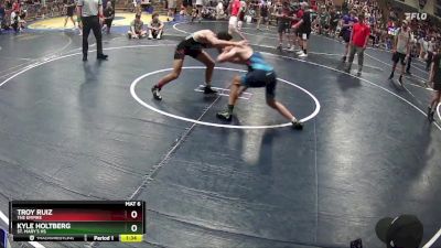 128 lbs Champ. Round 1 - Kyle Holtberg, St. Mary`s HS vs Troy Ruiz, The Empire