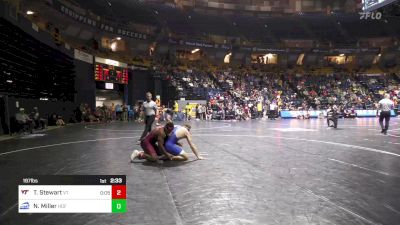 197 lbs Round Of 32 - Tj Stewart, Virginia Tech vs Nik Miller, Hofstra