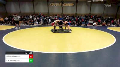 168 lbs Consi Of 16 #2 - Daniel Gostanian, Bishop Gorman (NV) vs Kaiden Kintner, Toppenish (WA)