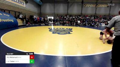 123 lbs 7th Place - Brian Melamud, Bergen Catholic (NJ) vs Jaxson Taber, Palm Desert