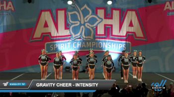 Gravity Cheer - Intensity [2023 L4 Senior Coed Day 1] 2023 Aloha Worcester Showdown