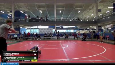 85 lbs Round 2 (8 Team) - Channing Petterson, Columbus Desales vs Gabriel Dozier, Barberton