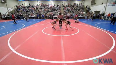 73 lbs Quarterfinal - Kase King, Verdigris Youth Wrestling vs Cash Carlton, Sperry Wrestling Club