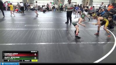 56 lbs Round 5 (6 Team) - Charlie LeRoy, Terps Xpress vs Duffy Bohlman, AACO Allstars