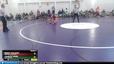 106-113 lbs Round 3 - Charles Vogel, Lake Stevens vs Brady Holliday, Marysville Pilchuck