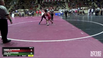 120 lbs Quarterfinal - Moeen Almansoob, Homewood Hs vs Collin McFadden, Spanish Fort