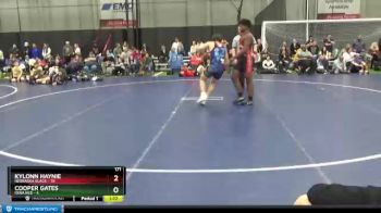 171 lbs Round 3 (6 Team) - Kylonn Haynie, Nebraska Black vs Cooper Gates, Iowa Red