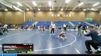 41-44 lbs Round 3 - Magnus Trout, Wasatch Wrestling Club vs Roman Ewell, Uintah