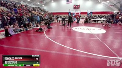 52-56 lbs Round 3 - Brock Etheredge, Eaton Reds WC vs Quincy Ellis, Platte Valley Jr WC