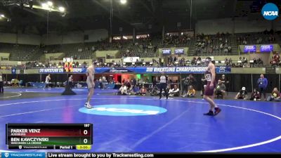 197 lbs 7th Place Match - Parker Venz, Augsburg vs Ben Kawczynski, Wisconsin-La Crosse