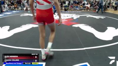 165 lbs Round 1 - Alex Herrera, OR vs Mason Collins, WA