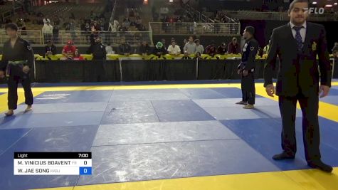 MARCOS VINICIUS BOAVENTURA LEOPO vs WON JAE SONG 2024 Pan Jiu Jitsu IBJJF Championship