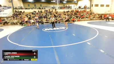 157 lbs Cons. Round 2 - Caden Kirchner, UW-Whitewater vs Caiden Jones, Loras