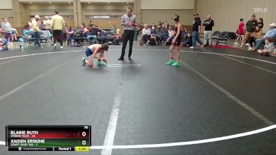 76 lbs Round 4 (8 Team) - Blaine Ruth, Xtreme Team vs Xaiden Erskine, Soddy Daisy WA