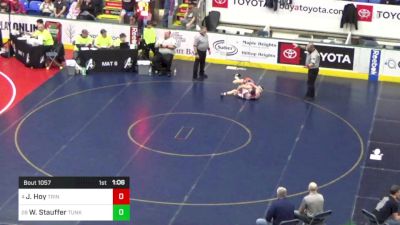 89 lbs Quarterfinal - Jackson Hoy, Trinity vs Wyatt Stauffer, Tunkhannock