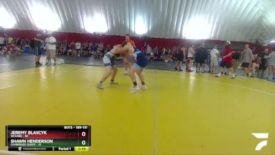 189-191 lbs Round 3 - Shawn Henderson, Cambridge-Isanti vs Jeremy Blascyk, WCAABE