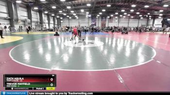 140 lbs Rd# 2 10:30am Friday - Zach Aquila, Terps Xtreme vs Trevor Mayfield, Iron Horse