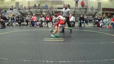 70 lbs Semis & 1st Wrestleback (8 Team) - Brody Gustin, Lowell WC vs Tyson Franklin, ARES Red