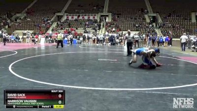 126 lbs Cons. Round 4 - Harrison Vaughn, Montgomery Catholic Prep School vs David Sack, Houston Academy