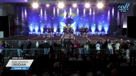 Gems Athletics - Obsidian [2024 L2 - U16 Day 2] 2024 Sea to Sky International Cheer & Dance Championship