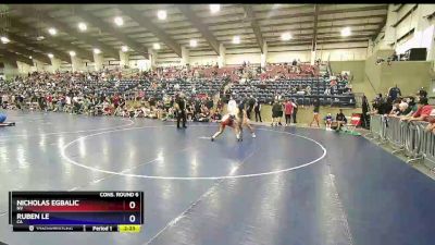 145 lbs Cons. Round 6 - Nicholas Egbalic, NV vs Ruben Le, CA