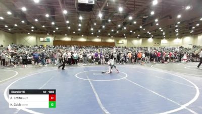 65 lbs Round Of 16 - Adam Lotito, MatTime vs Keegan Cobb, Damonte Mustangs WC