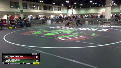 106 lbs Round 4 (6 Team) - Matthew Thaxton, Wakulla vs Mark Brown III, Dynamic Black