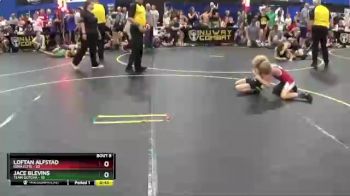 60 lbs Round 3 (6 Team) - Jace Blevins, Team Gotcha vs Loftan Alfstad, Iowa Elite