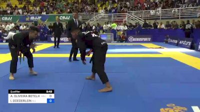 ALESSANDRO OLIVEIRA BOTELHO vs ISAAC DOEDERLEIN 2023 Brasileiro Jiu-Jitsu IBJJF