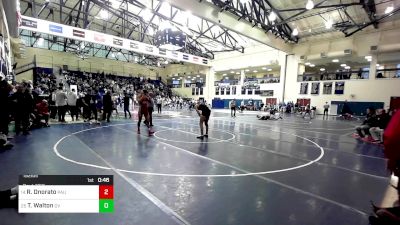 152 lbs Consi Of 16 #2 - Roman Onorato, Paulsboro vs Travis Walton, Delaware Valley