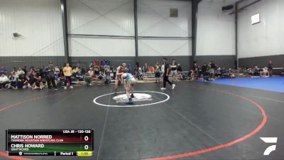 120-126 lbs Quarterfinal - Chris Howard, Unattached vs Mattison Norred, Thunder Mountain Wrestling Club