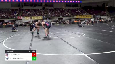 197 lbs Round Of 16 - Carder Miller, Liberty vs Jacob Westfall, Western Washington